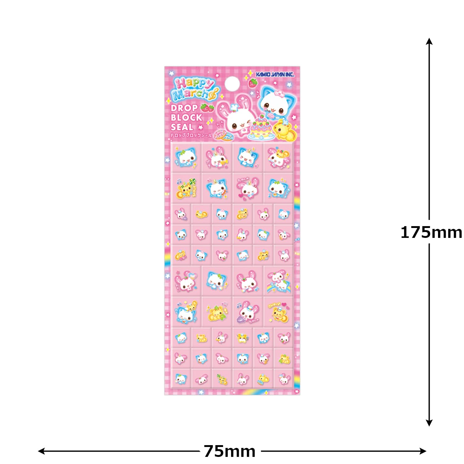 Amazon.co.jp: カミオジャパン ステッカー ドロップブロックシール